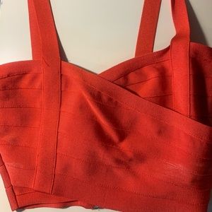 Red Crop Top